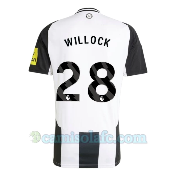 Camisola Futebol Newcastle United Willock #28 2024-25 Principal Equipamento Homem