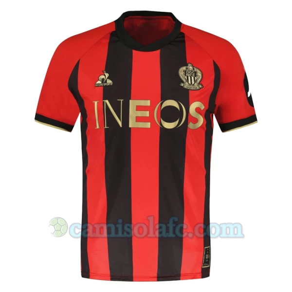 Camisola Futebol OGC Nice 2024-25 Principal Equipamento Homem