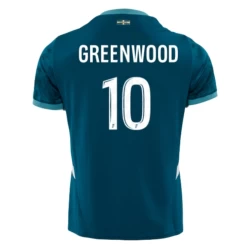 Camisola Futebol Olympique de Marseille 2024-25 Greenwood #10 Alternativa Equipamento Homem