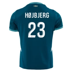 Camisola Futebol Olympique de Marseille 2024-25 Hojbjerg #23 Alternativa Equipamento Homem