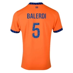 Camisola Futebol Olympique de Marseille Balerdi #5 2024-25 Terceiro Equipamento Homem