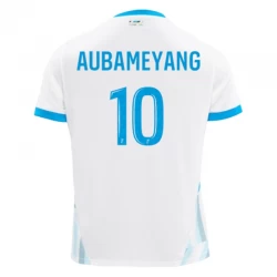 Camisola Futebol Olympique de Marseille Pierre-Emerick Aubameyang #10 2024-25 Principal Equipamento Homem