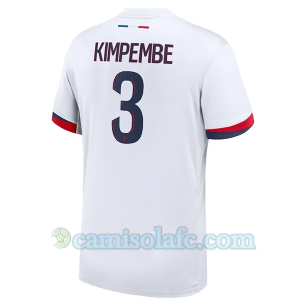 Camisola Futebol Paris Saint-Germain PSG 2024-25 Kimpembe #3 Alternativa Equipamento Homem