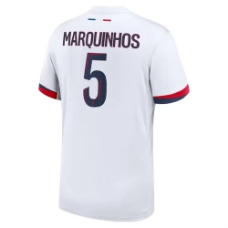 Camisola Futebol Paris Saint-Germain PSG 2024-25 Marquinhos #5 Alternativa Equipamento Homem