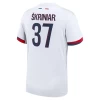 Camisola Futebol Paris Saint-Germain PSG 2024-25 Skriniar #37 Alternativa Equipamento Homem