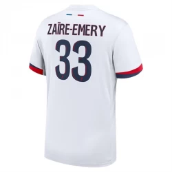 Camisola Futebol Paris Saint-Germain PSG 2024-25 Zaire-Emery #33 Alternativa Equipamento Homem