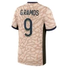 Camisola Futebol Paris Saint-Germain PSG G. Ramos #9 2024-25 Fourth Equipamento Homem