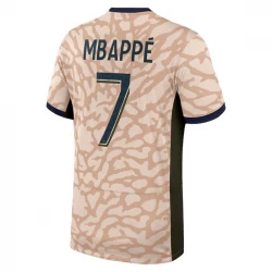 Camisola Futebol Paris Saint-Germain PSG Kylian Mbappé #7 2024-25 Fourth Equipamento Homem