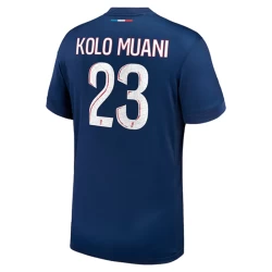 Camisola Futebol Paris Saint-Germain PSG Randal Kolo Muani #23 2024-25 Principal Equipamento Homem