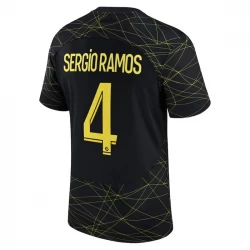Camisola Futebol Paris Saint-Germain PSG Sergio Ramos #4 2023-24 Fourth Equipamento Homem
