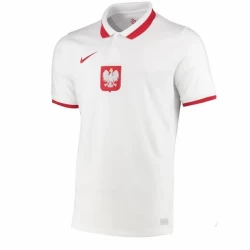 Camisola Futebol Polônia UEFA Euro 2021 Principal Homem Equipamento