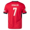 Camisola Futebol Portugal Cristiano Ronaldo #7 UEFA Euro 2024 Principal Homem Equipamento