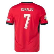 Camisola Futebol Portugal Cristiano Ronaldo #7 UEFA Euro 2024 Principal Homem Equipamento