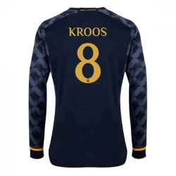 Camisola Futebol Real Madrid 2023-24 Toni Kroos #8 Alternativa Equipamento Homem Manga Comprida