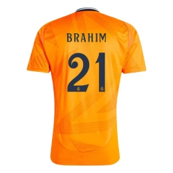 Camisola Futebol Real Madrid 2024-25 Brahim #21 Alternativa Equipamento Homem