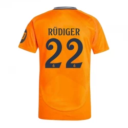 Camisola Futebol Real Madrid 2024-25 HP Antonio Rudiger #22 Alternativa Equipamento Homem