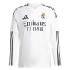 Camisola Futebol Real Madrid 2024-25 Principal Equipamento Homem Manga Comprida