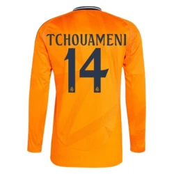 Camisola Futebol Real Madrid 2024-25 Tchouameni #14 Alternativa Equipamento Homem Manga Comprida