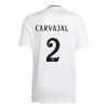 Camisola Futebol Real Madrid Carvajal #2 2024-25 Principal Equipamento Homem