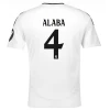Camisola Futebol Real Madrid David Alaba #4 2024-25 HP Principal Equipamento Homem