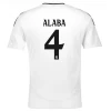 Camisola Futebol Real Madrid David Alaba #4 2024-25 Principal Equipamento Homem