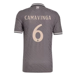 Camisola Futebol Real Madrid Eduardo Camavinga #6 2024-25 Terceiro Equipamento Homem