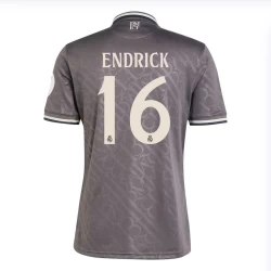 Camisola Futebol Real Madrid Endrick #16 2024-25 HP Terceiro Equipamento Homem