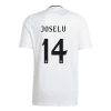 Camisola Futebol Real Madrid Joselu #14 2024-25 Principal Equipamento Homem