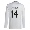 Camisola Futebol Real Madrid Joselu #14 2024-25 Principal Equipamento Homem Manga Comprida