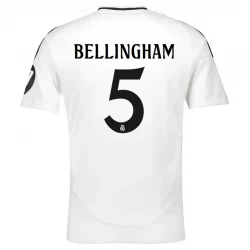 Camisola Futebol Real Madrid Jude Bellingham #5 2024-25 HP Principal Equipamento Homem