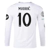 Camisola Futebol Real Madrid Luka Modrić #10 2024-25 HP Principal Equipamento Homem Manga Comprida