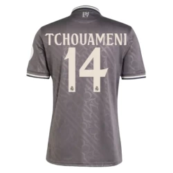 Camisola Futebol Real Madrid Tchouameni #14 2024-25 HP Terceiro Equipamento Homem