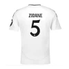 Camisola Futebol Real Madrid Zinédine Zidane #5 2024-25 HP Principal Equipamento Homem