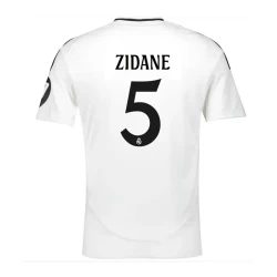 Camisola Futebol Real Madrid Zinédine Zidane #5 2024-25 HP Principal Equipamento Homem