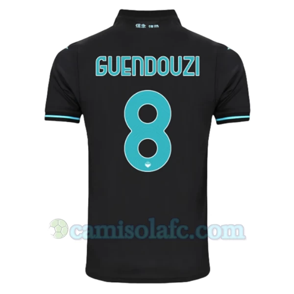 Camisola Futebol SS Lazio Guendouzi #8 2024-25 Terceiro Equipamento Homem