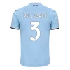 Camisola Futebol SS Lazio Pellegrini #3 2024-25 Principal Equipamento Homem