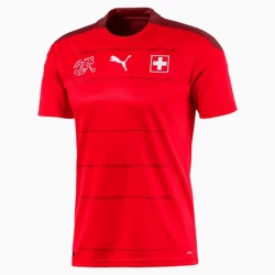 Camisola Futebol Suíça UEFA Euro 2021 Principal Homem Equipamento