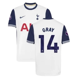 Camisola Futebol Tottenham Hotspur Gray #14 2024-25 Principal Equipamento Homem