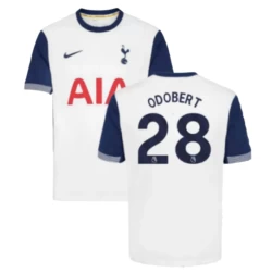 Camisola Futebol Tottenham Hotspur Odobert #28 2024-25 Principal Equipamento Homem