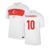 Camisola Futebol Turquia Calhanoglu #10 UEFA Euro 2024 Principal Homem Equipamento