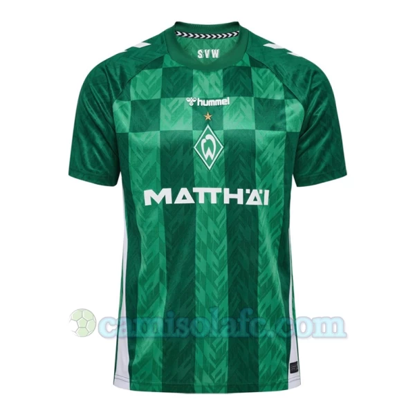 Camisola Futebol Werder Bremen 2024-25 Principal Equipamento Homem