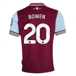 Camisola Futebol West Ham United Bowen #20 2024-25 Principal Equipamento Homem