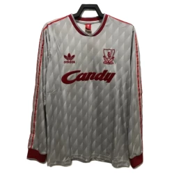 Camisola Liverpool FC Retro 1989-91 Alternativa Homem Manga Comprida