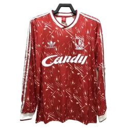 Camisola Liverpool FC Retro 1989-91 Principal Homem Manga Comprida