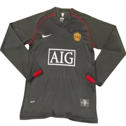 Camisola Manchester United Retro 2007-08 Terceiro Homem Manga Comprida