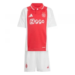 Criança Camisola Futebol AFC Ajax Amsterdam 2024-25 1ª Equipamento (+ Calções)