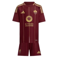 Criança Camisola Futebol AS Roma 2024-25 1ª Equipamento (+ Calções)