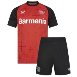 Criança Camisola Futebol Bayer 04 Leverkusen 2024-25 1ª Equipamento (+ Calções)