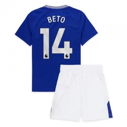 Criança Camisola Futebol Everton FC Beto #14 2024-25 1ª Equipamento (+ Calções)