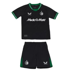 Criança Camisola Futebol Feyenoord 2024-25 2ª Equipamento (+ Calções)